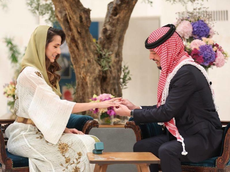 خطوبة الأمير الحسين بن عبدالله الثاني بالرياض