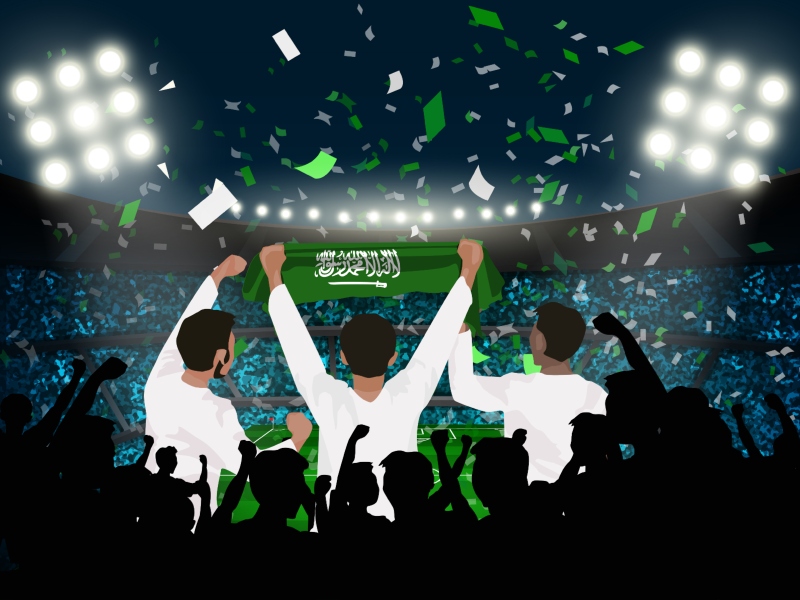 دعاء للمنتخب السعودي بالفوز