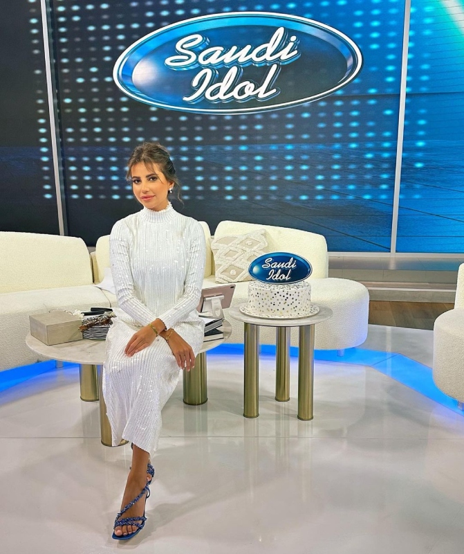 إطلالات سارة مراد مقدمة برنامج سعودي آيدول