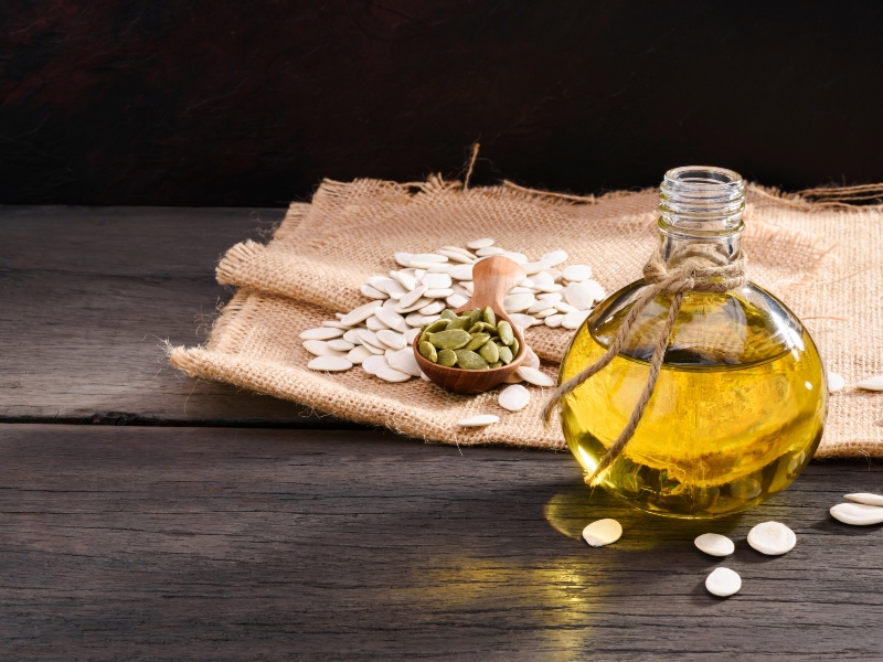 فوائد زيت اليقطين للشعر