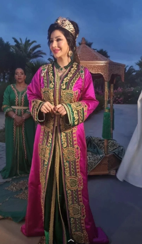 لجين عمران عروس 2022 على الطريقة المغربية