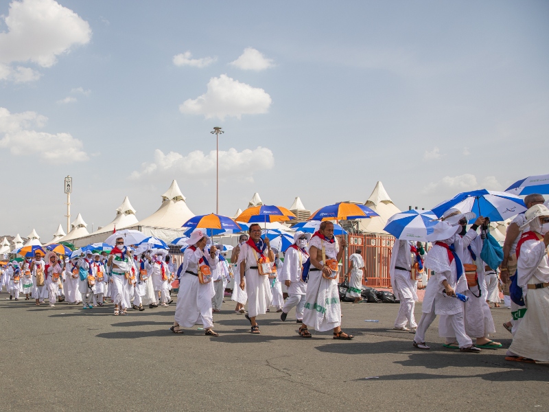 ماذا يقال للعائد من الحج