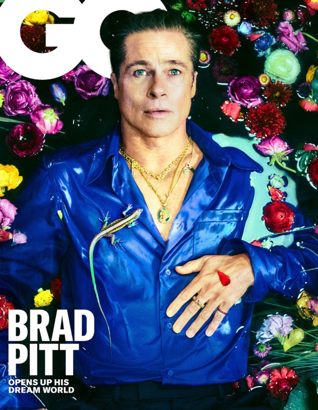 براد بيت يتصدر غلاف مجلة GQ البريطانية