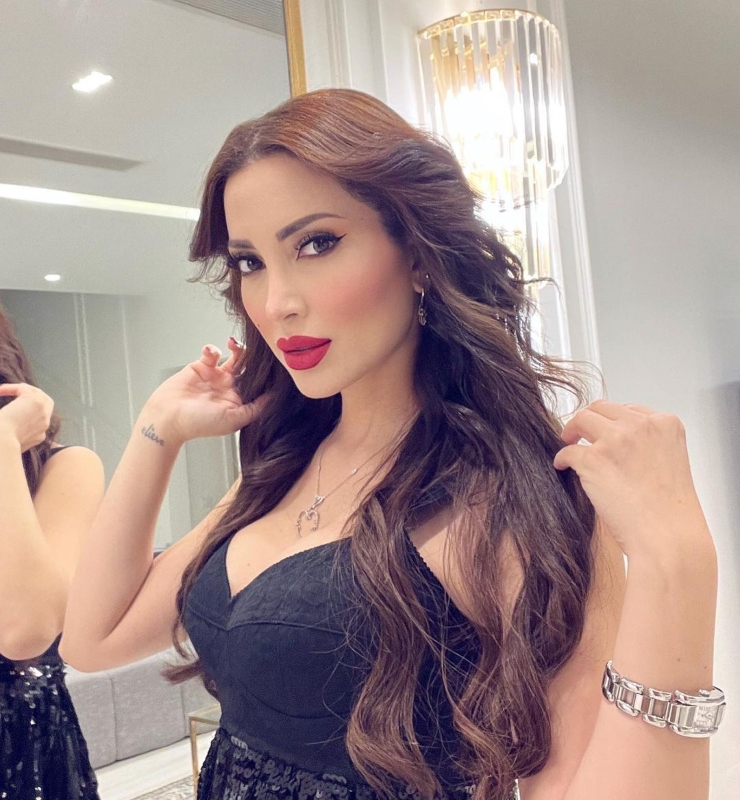 أحدث إطلالات نسرين طافش بمناسبة عيد ميلادها‎‎