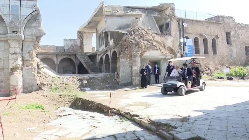 البابا فرنسيس في الموصل