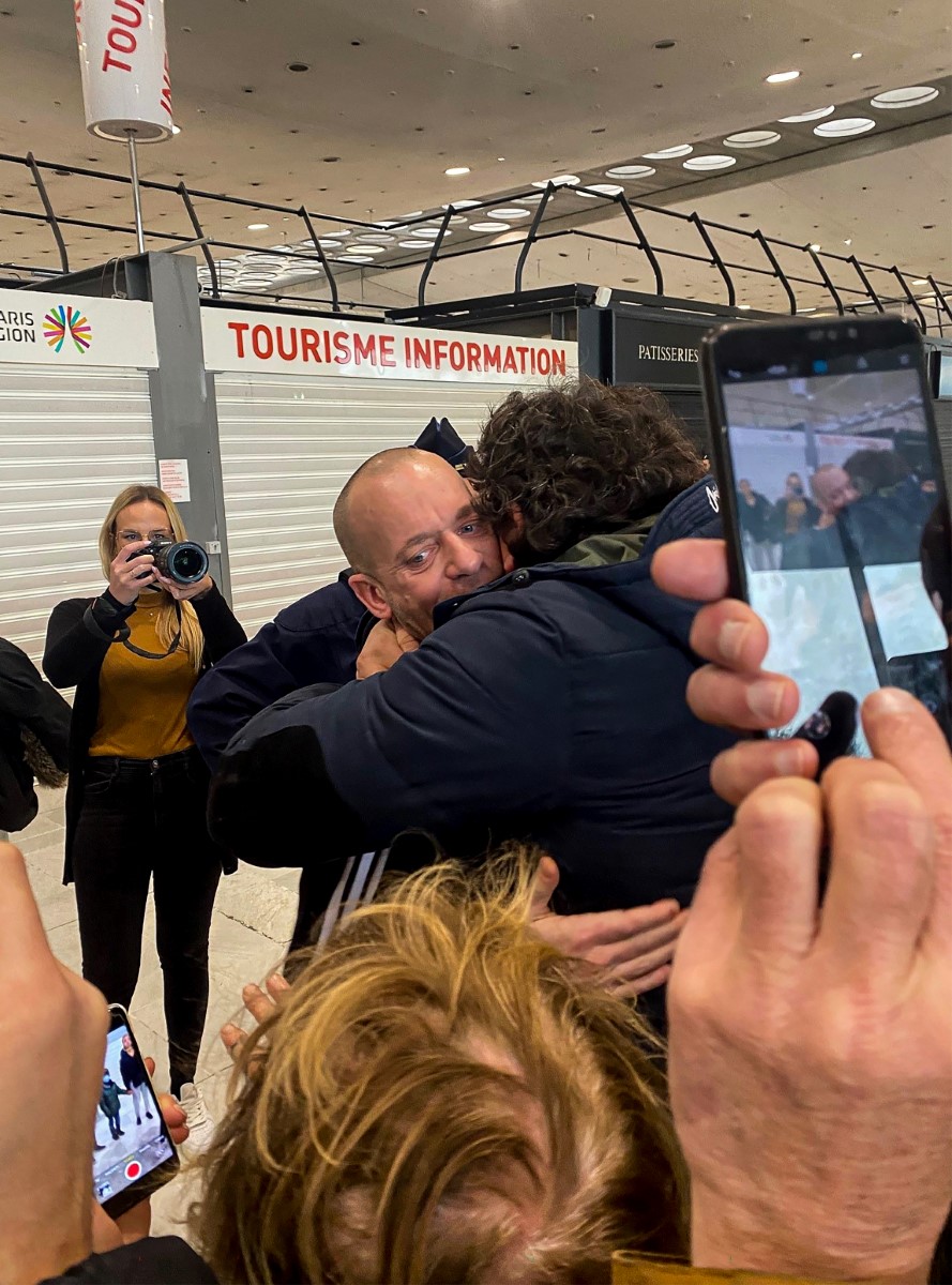 المحامي صلاح الحموري في باريس