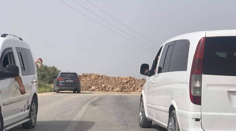 عزل سلفيت بالسواتر الترابية