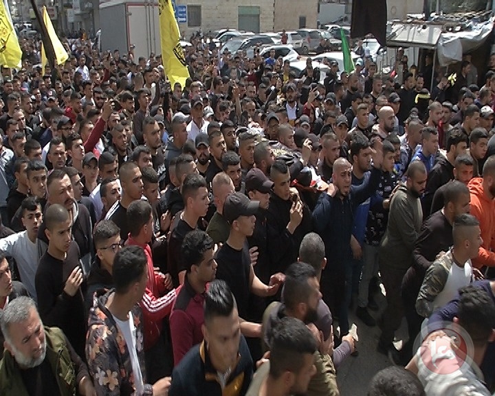 تشييع جثماني الشهيدين في جنين