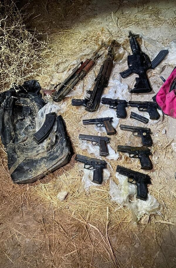 تهريب أسلحة من الأردن الى اسرائيل