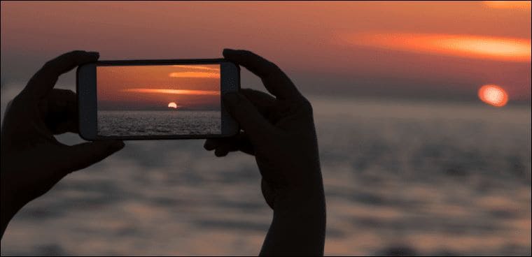 أخذ الكثير من الصور