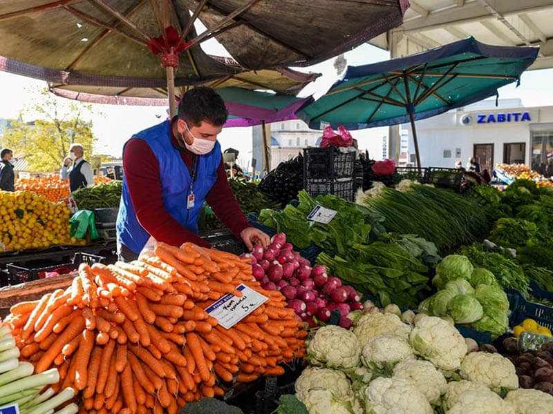 الخدمات الموجودة في بازار بيليك دوزو