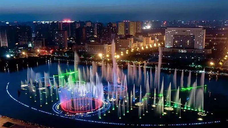 حديقة النوافير الراقصة
