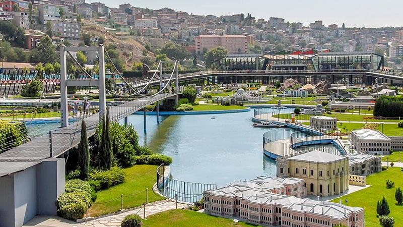 عنوان حديقة مينيا تورك في اسطنبول