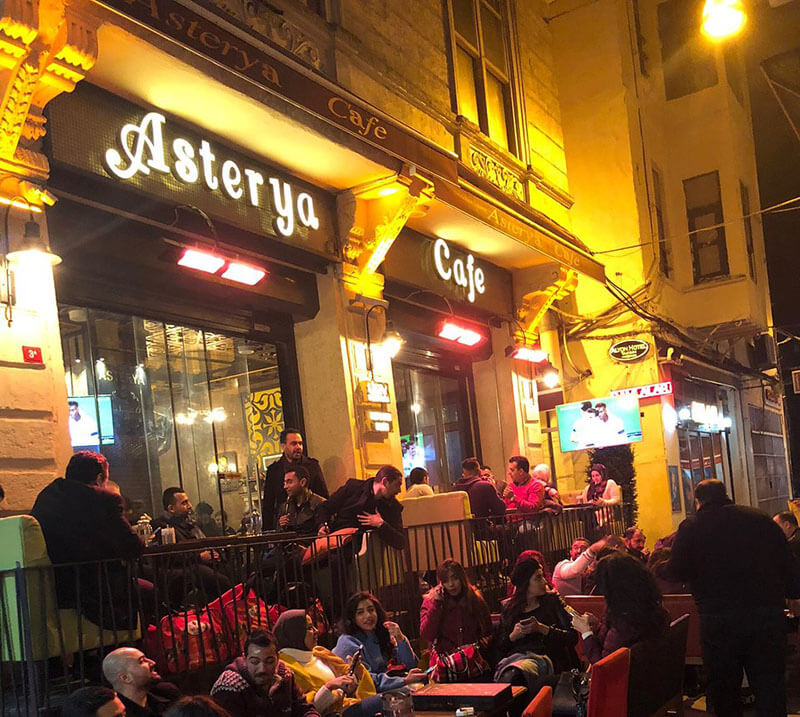 مقهى Nargile Café Asterya