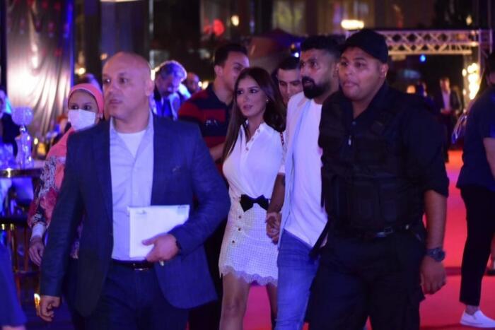 مي عمر ومحمد سامي