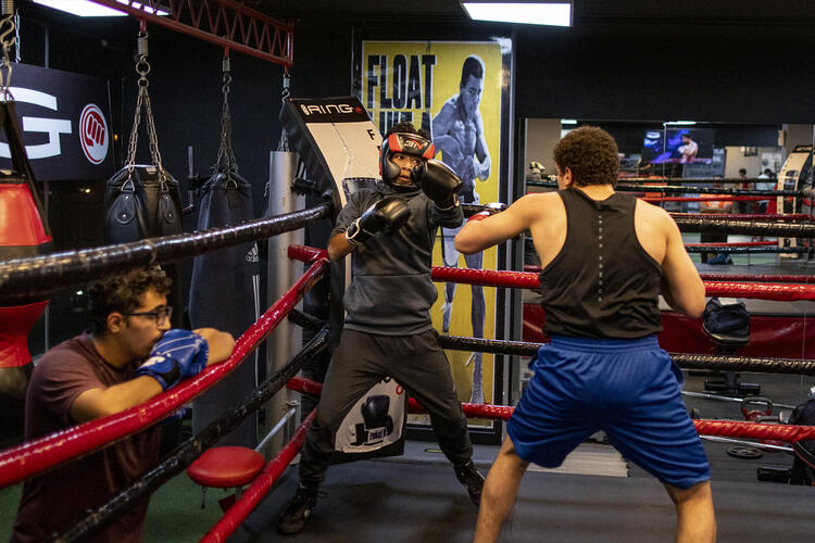 A Boxing Sanctuary in Jordan