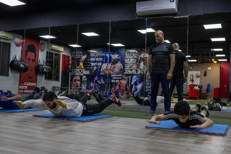 A Boxing Sanctuary in Jordan