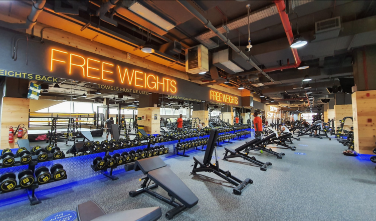 The Top Five Gyms in Dubai