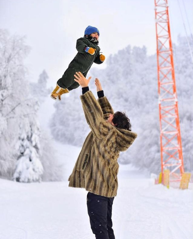 İbrahim Çelikkol and his son Ali