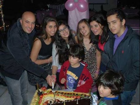Ghada Adel and her kids