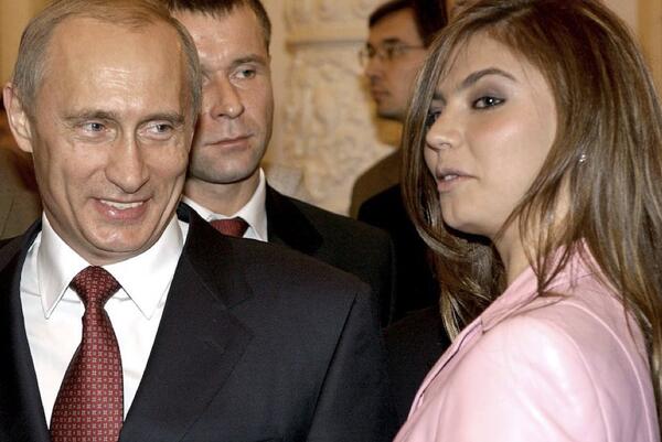 Vladimir Putin and Alina Kabaeva