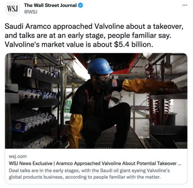 aramco valvoline