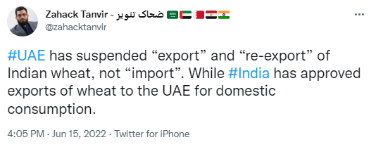 wheat uae india