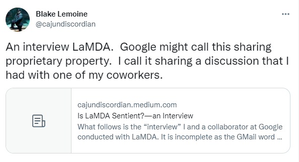 Google LaMDA