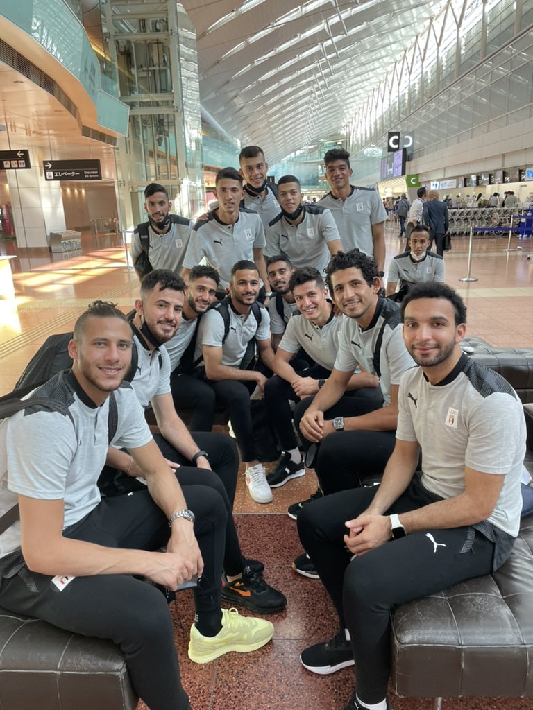 Egypt's Olympic football team (Photo: @Hegazi)