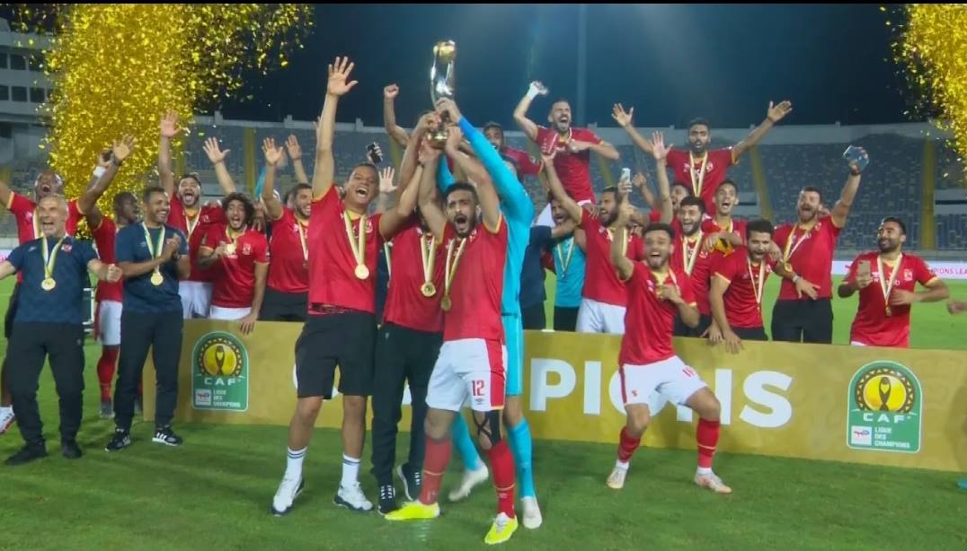Ahly wins the CAF Champions League (Photo: kooora.com)