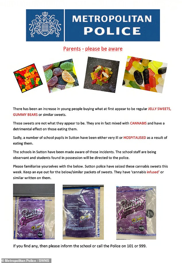 gummy bears with cannabis