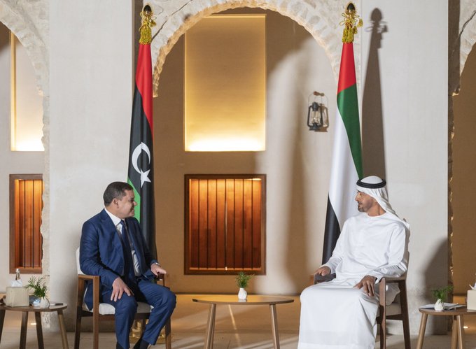 Libyan prime minister in UAE