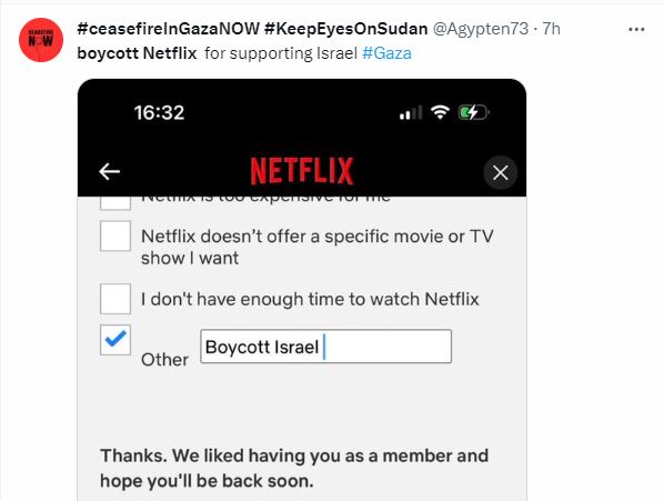 boycott Netflix 