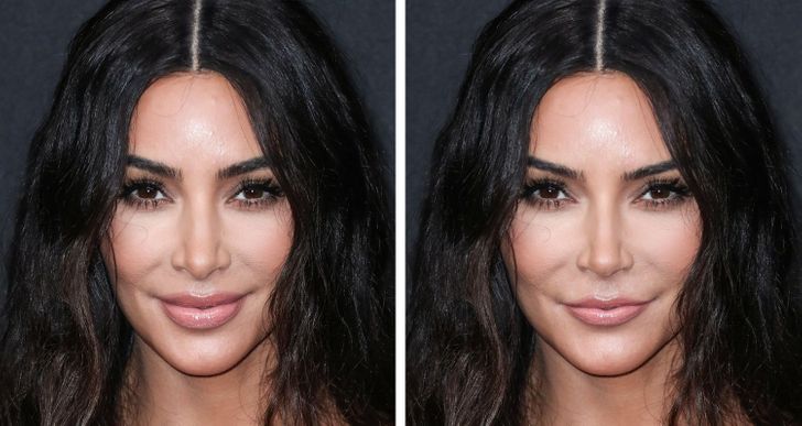 أشكال المشاهير حسب النسبة الذهبية