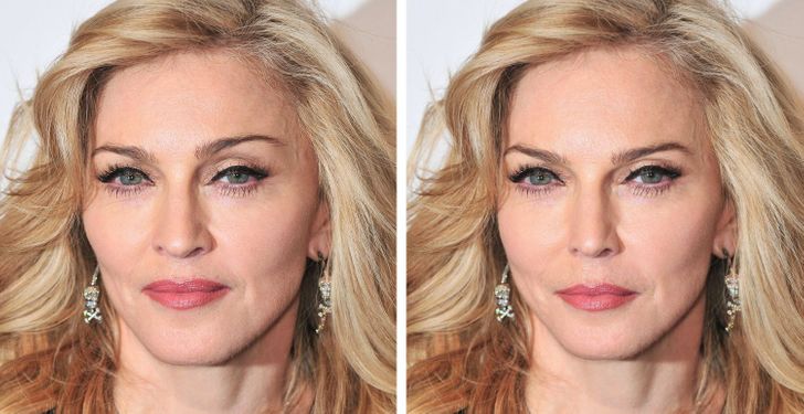 أشكال المشاهير حسب النسبة الذهبية