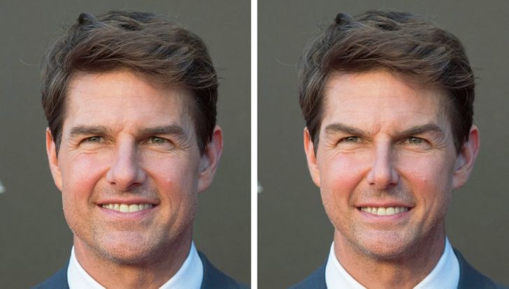 أشكال المشاهير حسب النسبة الذهبية