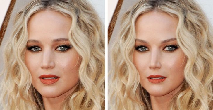 أشكال المشاهير حسب النسبة الذهبية