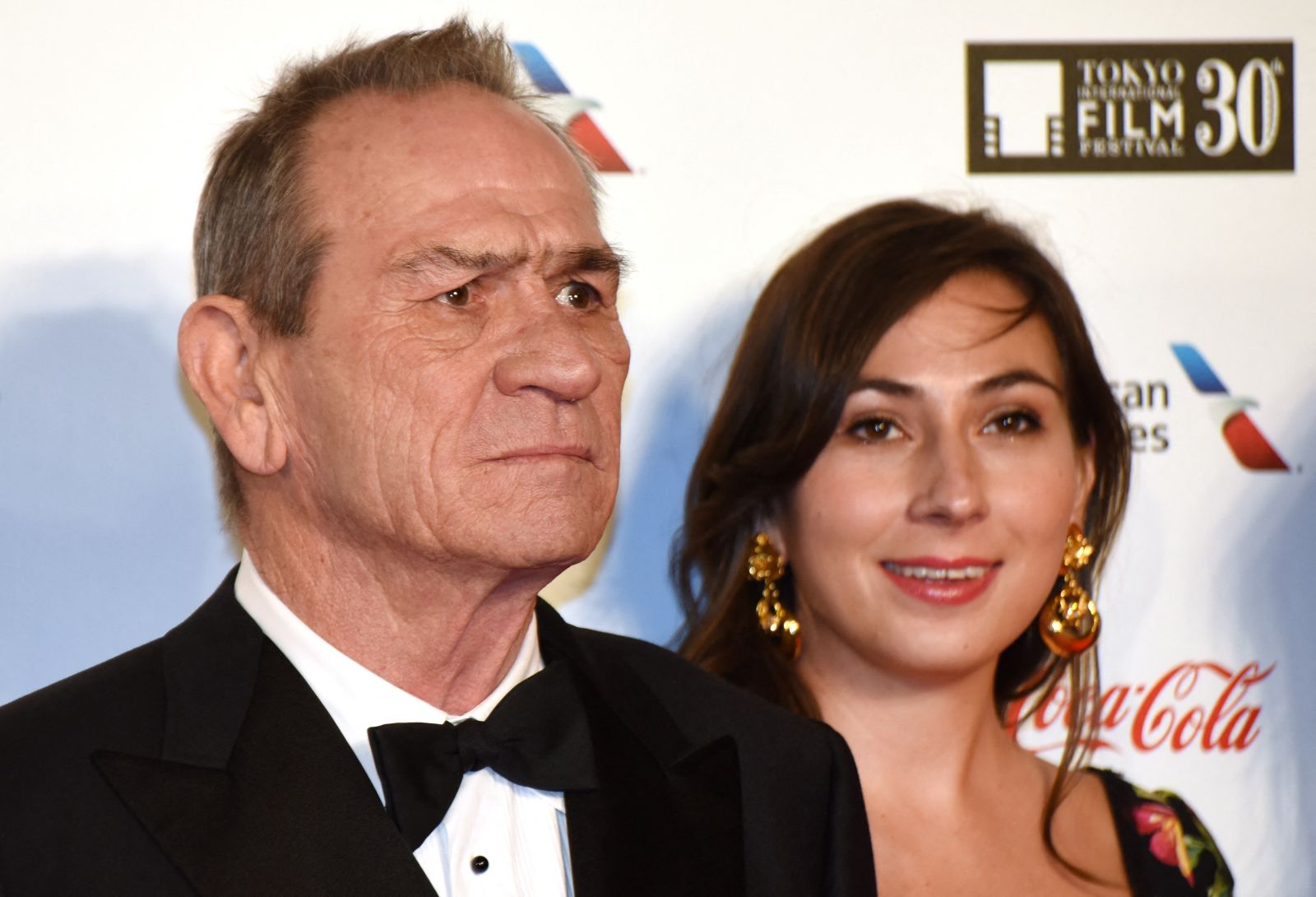 Tommy Lee Jones and Victoria Jones