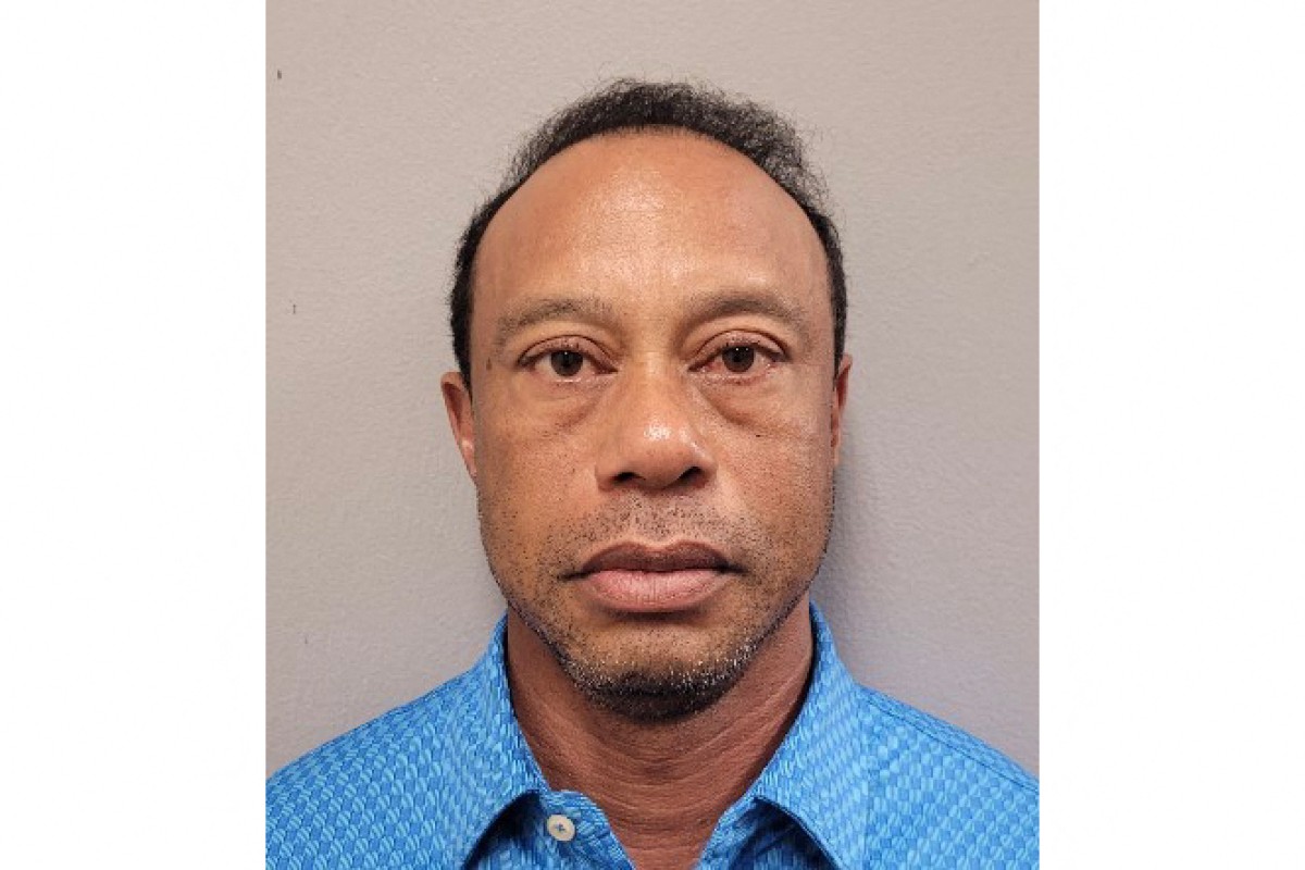 Tiger Woods Photo by HANDOUT / FLORIDA DEPARTMENT OF CORRECTIONS / AFP