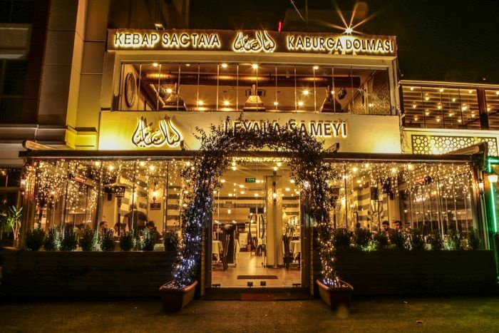 أسعار مطعم ليالي شامية اسطنبول