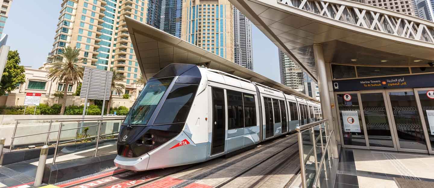 أوقات عمل ترام دبي