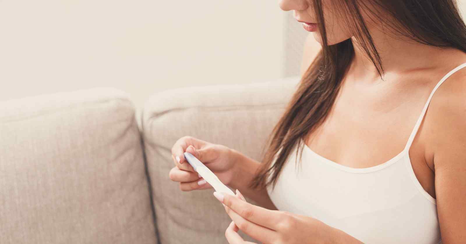اختبار الحمل سلبي مع وجود حمل