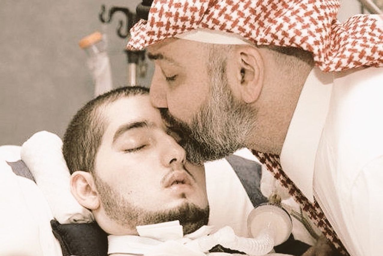 how old was the sleeping prince when he had the accident