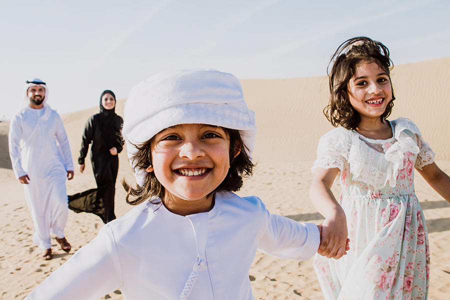 التمتع مع أطفالك