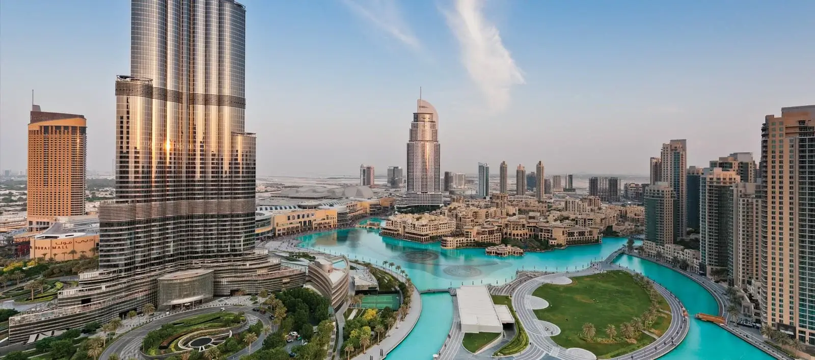 حديقة البرج دبي