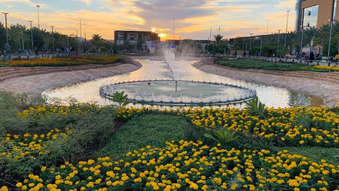 حديقة الزهور الرياض