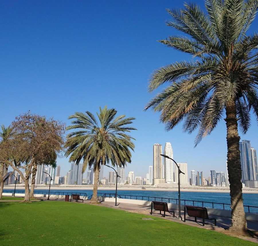 حديقة شاطئ الممزر دبي