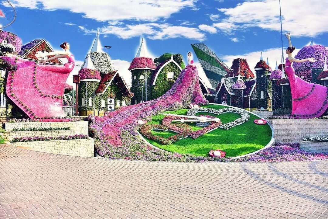 ساعة الزهور