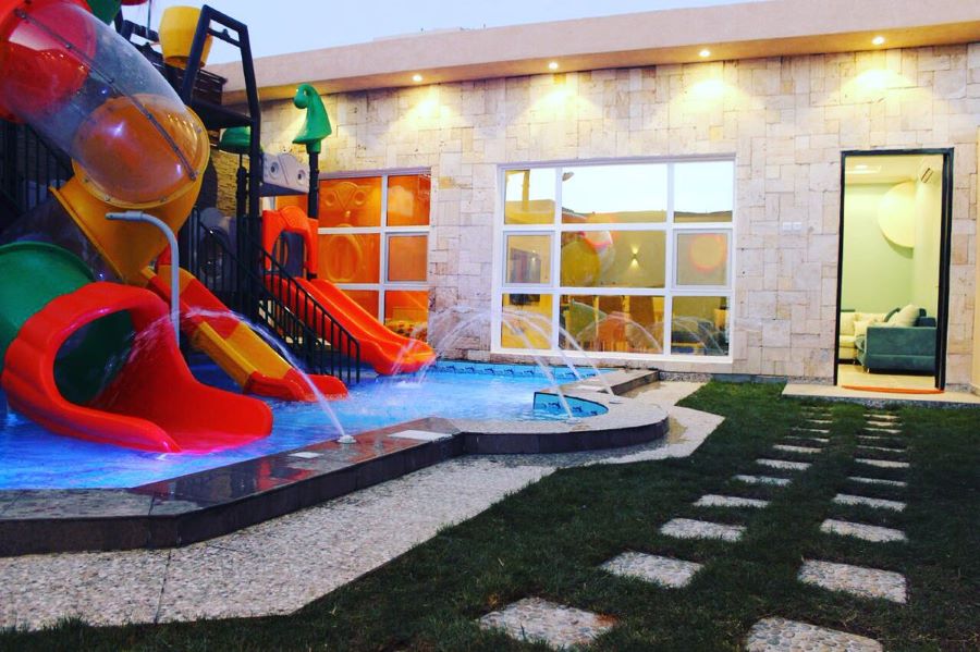 شاليهات سموكي ووتر المائية
