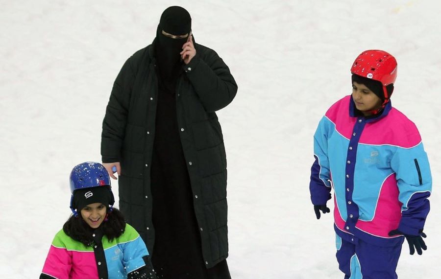 قواعد دخول مدينة الثلج بالرياض